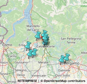 Mappa Via Gondola, 23900 Lecco LC, Italia (9.24545)