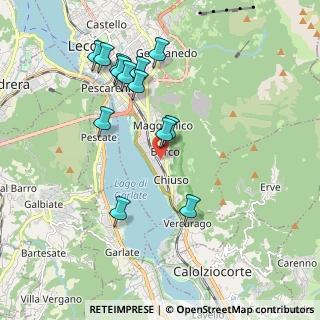 Mappa Via Gondola, 23900 Lecco LC, Italia (1.91692)