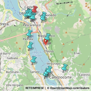 Mappa Via Gondola, 23900 Lecco LC, Italia (2.602)