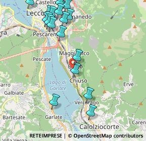 Mappa Via Gondola, 23900 Lecco LC, Italia (2.49579)