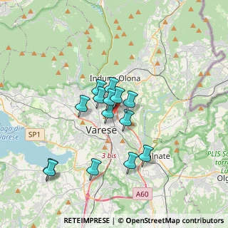 Mappa Via Leopoldo Giampaolo, 21100 Varese VA, Italia (2.85714)