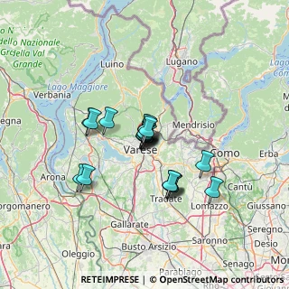Mappa Via Leopoldo Giampaolo, 21100 Varese VA, Italia (8.911)