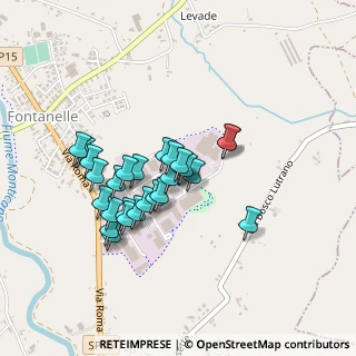 Mappa Via delle Industrie, 31043 Fontanelle TV, Italia (0.35185)