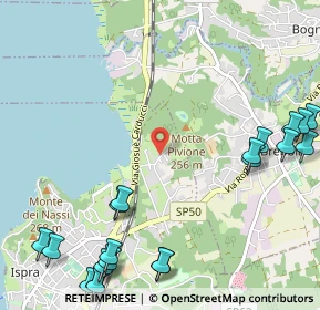 Mappa Via dei Pini, 21027 Ispra VA, Italia (1.5555)