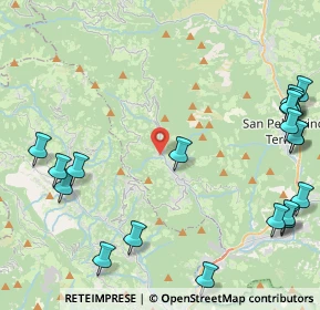 Mappa Via Croce Garateno, 24012 Val Brembilla BG, Italia (5.981)