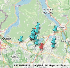 Mappa Via Tirelli Dottore, 22030 Proserpio CO, Italia (4.98571)