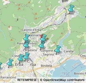 Mappa Via Tirelli Dottore, 22030 Proserpio CO, Italia (2.51)
