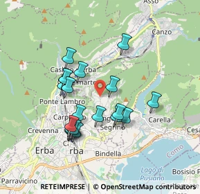 Mappa Via Tirelli Dottore, 22030 Proserpio CO, Italia (1.5875)