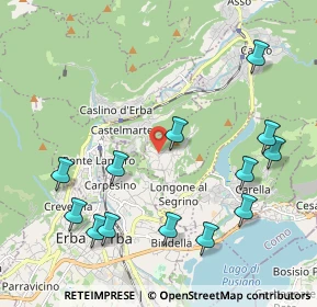 Mappa Via Tirelli Dottore, 22030 Proserpio CO, Italia (2.36308)