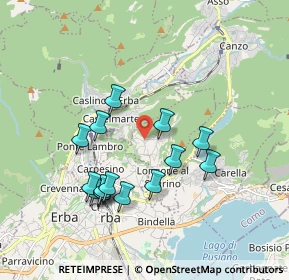 Mappa Via Tirelli Dottore, 22030 Proserpio CO, Italia (1.74333)