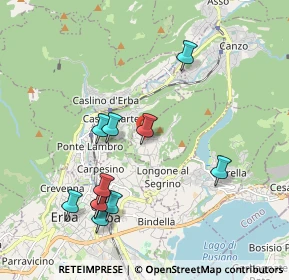 Mappa Via Tirelli Dottore, 22030 Proserpio CO, Italia (2.01182)