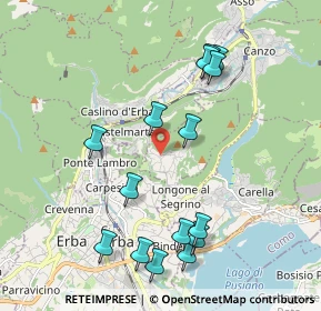 Mappa Via Tirelli Dottore, 22030 Proserpio CO, Italia (2.116)