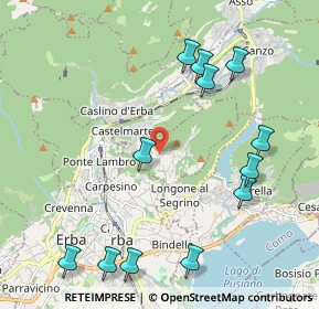 Mappa Via Tirelli Dottore, 22030 Proserpio CO, Italia (2.42167)