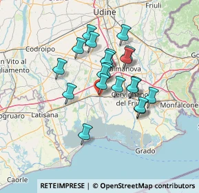 Mappa Via Adria, 33058 San Giorgio di Nogaro UD, Italia (10.6905)