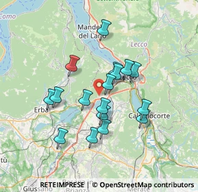 Mappa Via Privata del Pozzo, 23862 Civate LC, Italia (5.83)