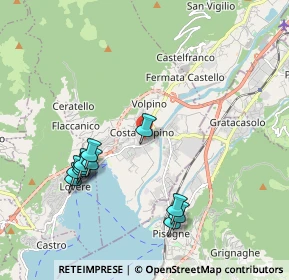 Mappa Via Aldo Moro, 24062 Costa Volpino BG, Italia (2.04273)