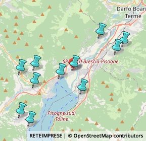 Mappa Via Aldo Moro, 24062 Costa Volpino BG, Italia (4.47182)