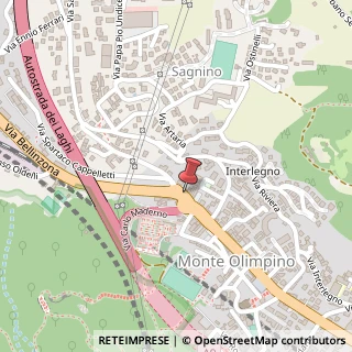 Mappa Via Bellinzona, 230, 22100 Como, Como (Lombardia)