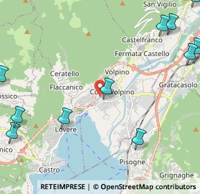 Mappa Via Camorelli, 24062 Costa Volpino BG, Italia (3.19273)