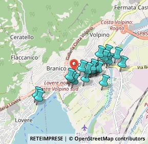 Mappa Via Camorelli, 24062 Costa Volpino BG, Italia (0.668)