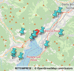 Mappa Via Camorelli, 24062 Costa Volpino BG, Italia (3.95417)