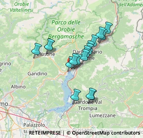 Mappa Via Camorelli, 24062 Costa Volpino BG, Italia (10.87118)