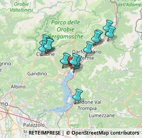 Mappa Via Camorelli, 24062 Costa Volpino BG, Italia (10.66125)