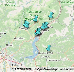 Mappa Via Camorelli, 24062 Costa Volpino BG, Italia (7.92462)