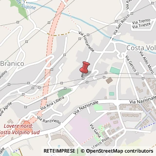 Mappa Via Camorelli,  2, 24062 Costa Volpino, Bergamo (Lombardia)