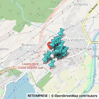 Mappa Via Camorelli, 24062 Costa Volpino BG, Italia (0.22222)
