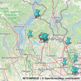 Mappa Via Piemonte, 21100 Varese VA, Italia (18.7025)