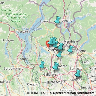 Mappa Via Salvo D'Acquisto, 21020 Casciago VA, Italia (15.08643)