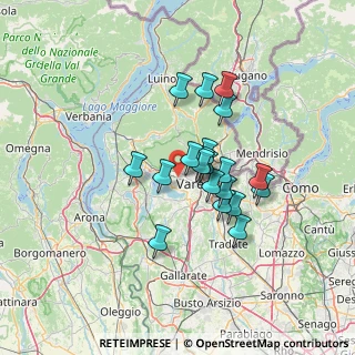 Mappa Via Salvo D'Acquisto, 21020 Casciago VA, Italia (10.2655)