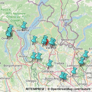 Mappa Via Salvo D'Acquisto, 21020 Casciago VA, Italia (20.5755)