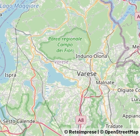 Mappa Via Salvo D'Acquisto, 21020 Casciago VA, Italia (9.5035)