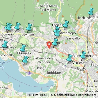 Mappa Via Predazzo, 21100 Varese VA, Italia (2.63)