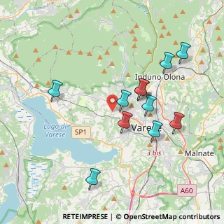 Mappa Via Predazzo, 21100 Varese VA, Italia (3.63636)