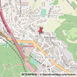Mappa Via Cristoforo Solari, 26, 22100 Como, Como (Lombardia)