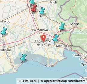 Mappa Via Tagliamento, 33052 Cervignano del Friuli UD, Italia (29.66364)