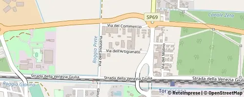 Mappa Torviscosa