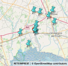 Mappa Via Piave, 33058 San Giorgio di Nogaro UD, Italia (5.9)