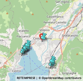 Mappa Via Nazionale, 24062 Costa Volpino BG, Italia (1.97)