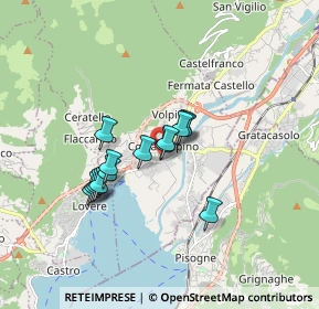 Mappa Via Nazionale, 24062 Costa Volpino BG, Italia (1.23357)