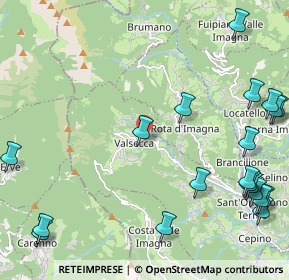 Mappa Via Ca' Casetti, 24038 Sant'Omobono Terme BG, Italia (3.0435)