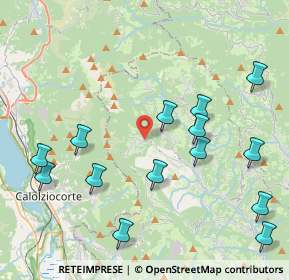 Mappa Via Ca' Casetti, 24038 Sant'Omobono Terme BG, Italia (4.76071)