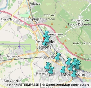 Mappa Piazzale Romano Fumis, 34077 Ronchi dei Legionari GO, Italia (2.34308)