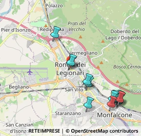 Mappa Piazzale Romano Fumis, 34077 Ronchi dei Legionari GO, Italia (2.29923)