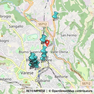 Mappa Via Renè Vanetti, 21100 Varese VA, Italia (0.954)