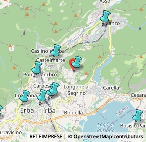 Mappa Via IV Novembre, 22030 Eupilio CO, Italia (2.81077)