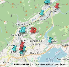 Mappa Via IV Novembre, 22030 Eupilio CO, Italia (2.42357)